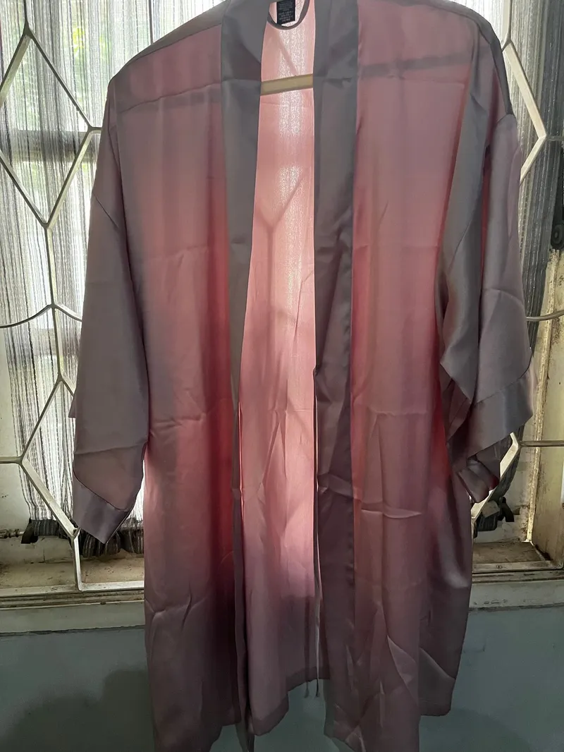 Victoria’s Secret Minimalist Casual Kimono Wanita pink photo 1