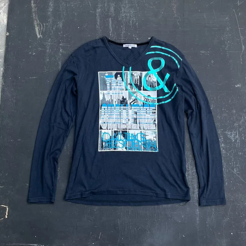 Y2k Semantic design longsleve photo 1