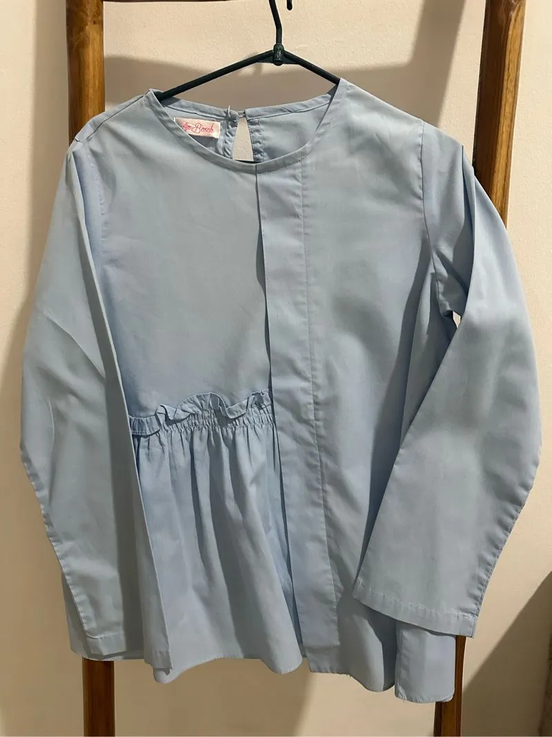 Blouse blue sky preloved photo 1