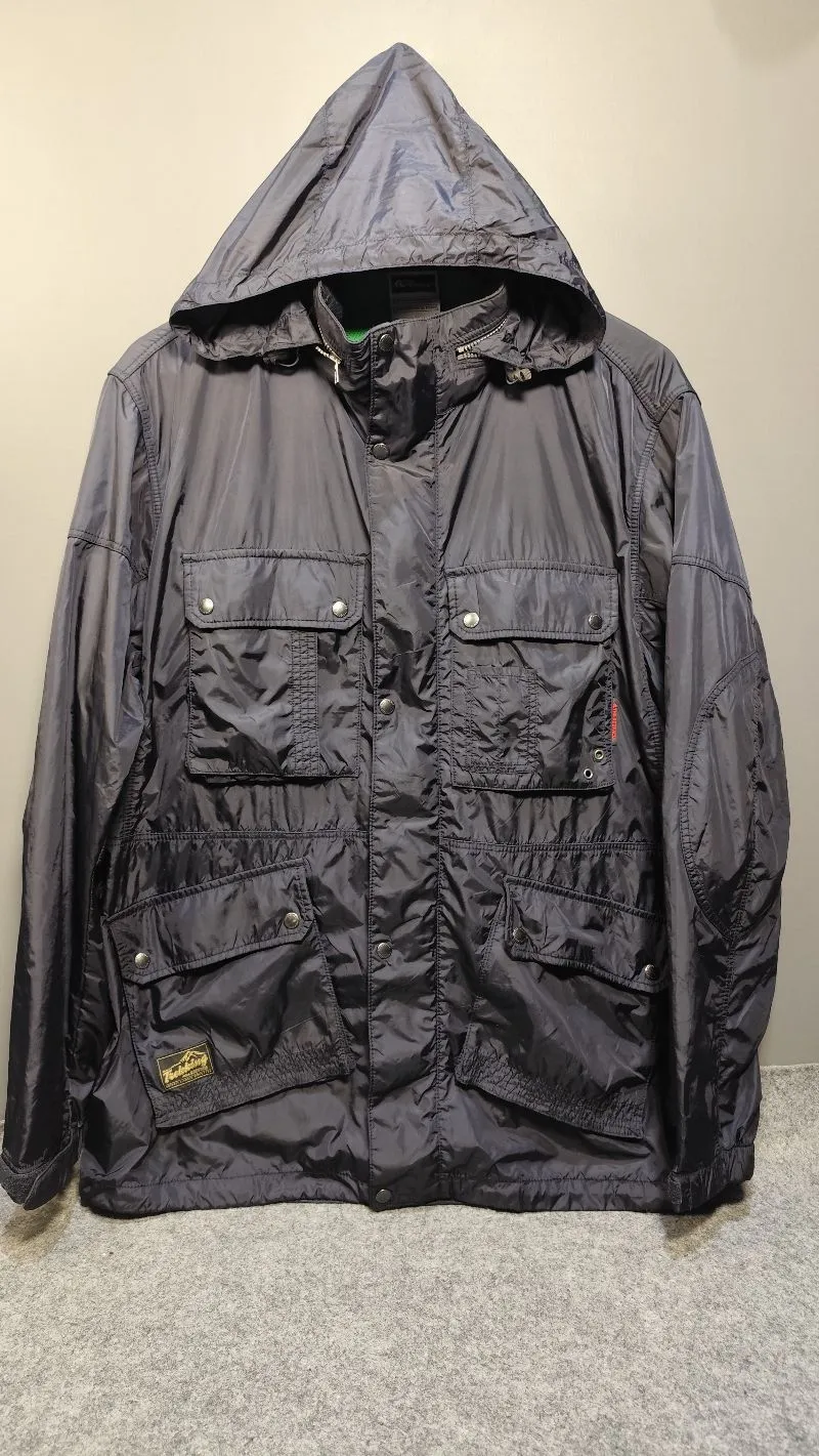 Jaket Parka Outdoor Pria THE REDFACE Navy Anti Air Dan Angin photo 1
