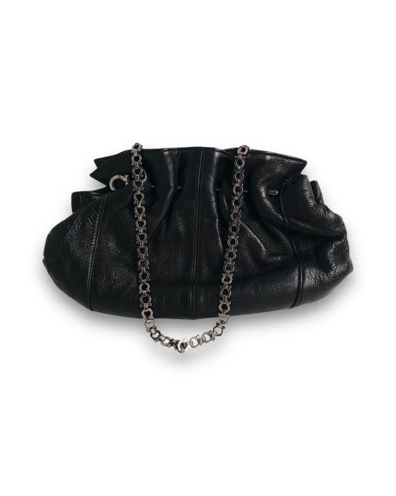 Salvatore Ferragamo Clutch Leather Black | SOLD‼️ photo 1