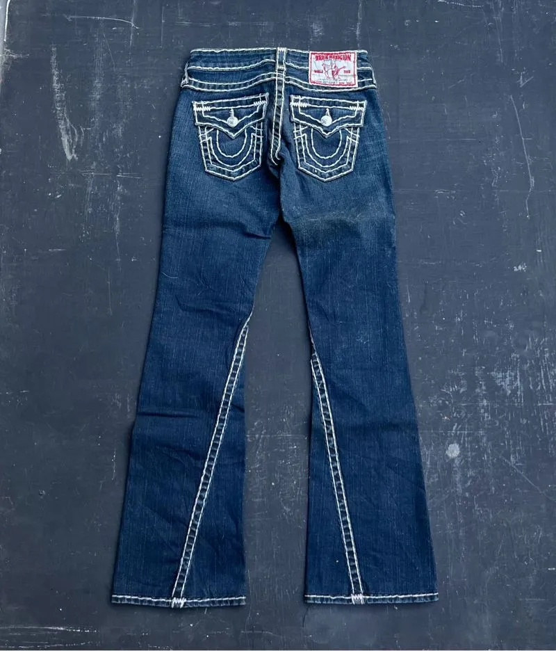 True relegion joey super t flare jeans photo 1