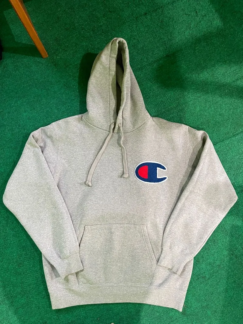 Hoodie Champion big c logo japan market original 100% photo 1