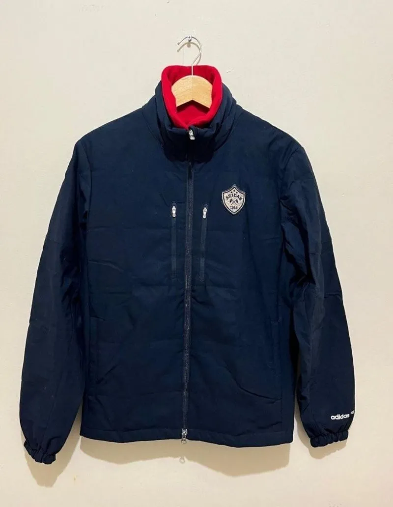Jaket bulang adidas navy blue no minus size M used photo 1