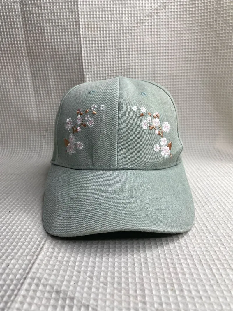 Batik Y2K Hat Wanita blue photo 1