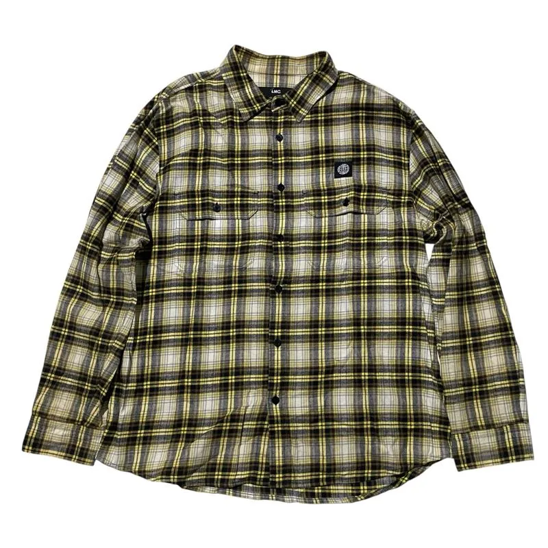 LMC lost management cities check pocket shirt photo 1