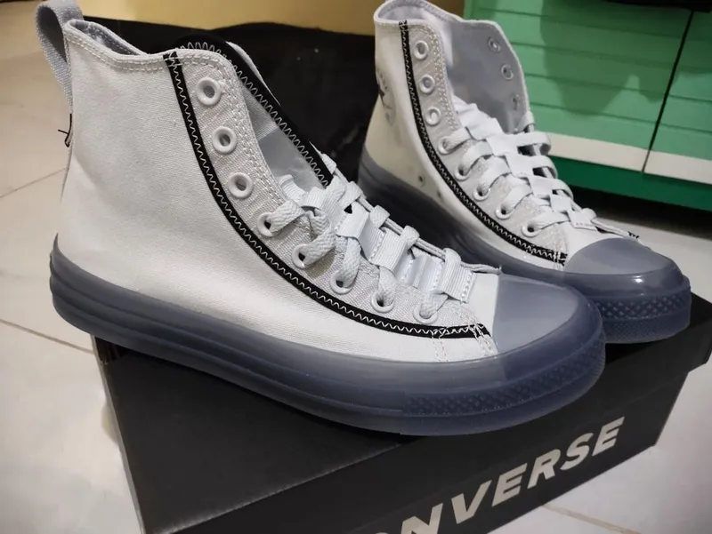 Converse Streetwear Casual Sneakers Pria blue photo 1
