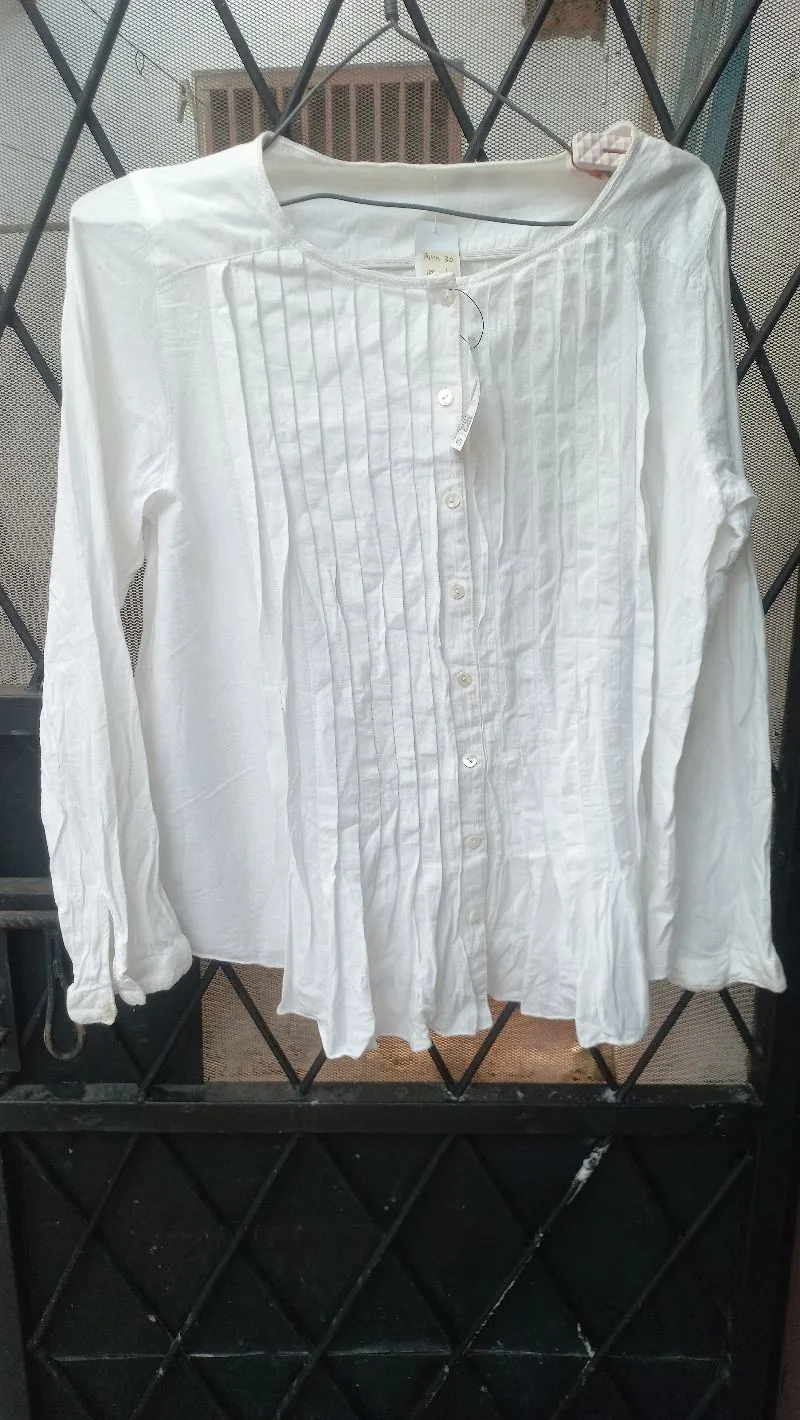 Baju putih tangan panjang wanita-New photo 1