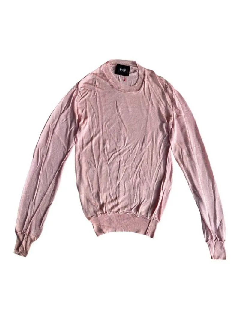 Dolce & Gabbana Pink Knitwear Sweater Luxury photo 1