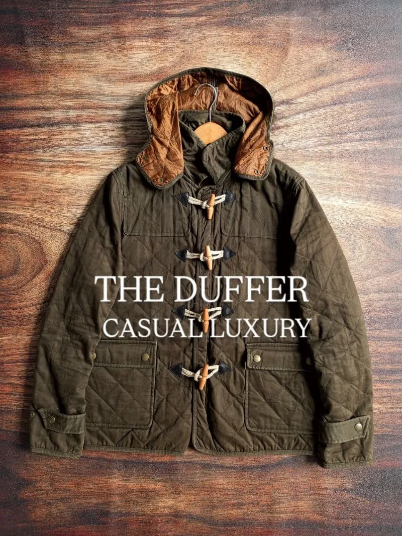 JAKET THE DUFFER ST GEORGE CASUAL LUXURY DALEMAN DAKRON . photo 1