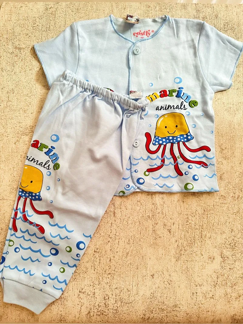 Setelan baju bayi newborn 0-3 bulan merk Costly photo 1