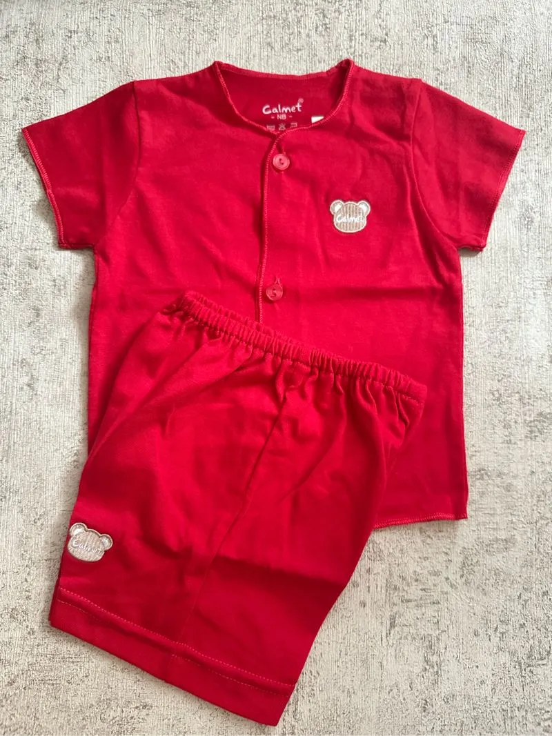 Calmet setelan baju bayi SNI / setelan katun / setelan celan photo 1
