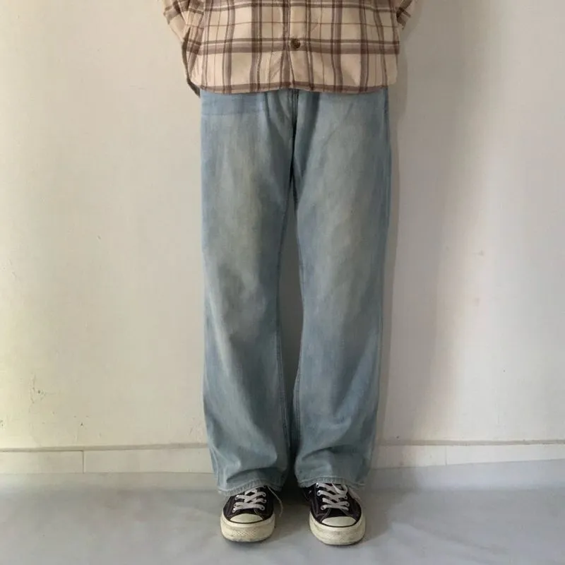 Sptj Blue Washed Straight reguler fit jeans photo 1