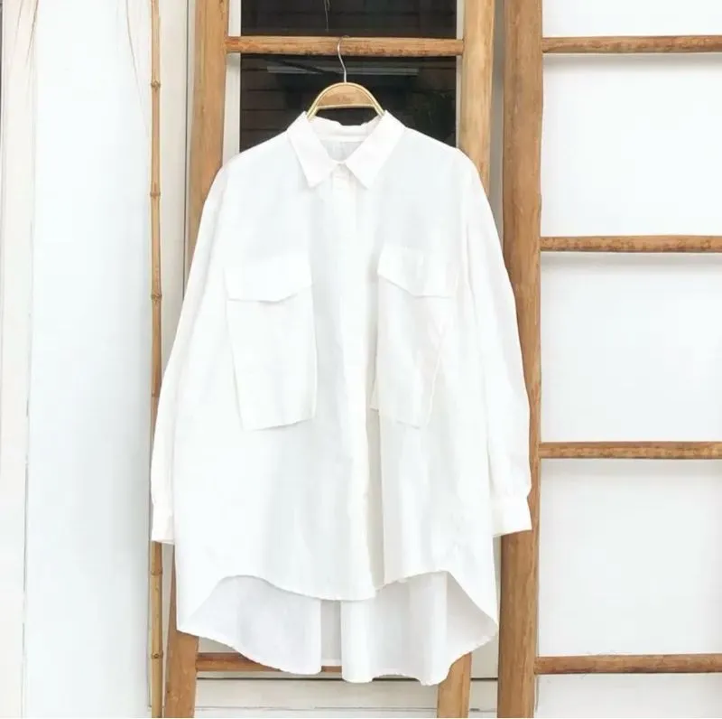 Kemeja loose oversize photo 1
