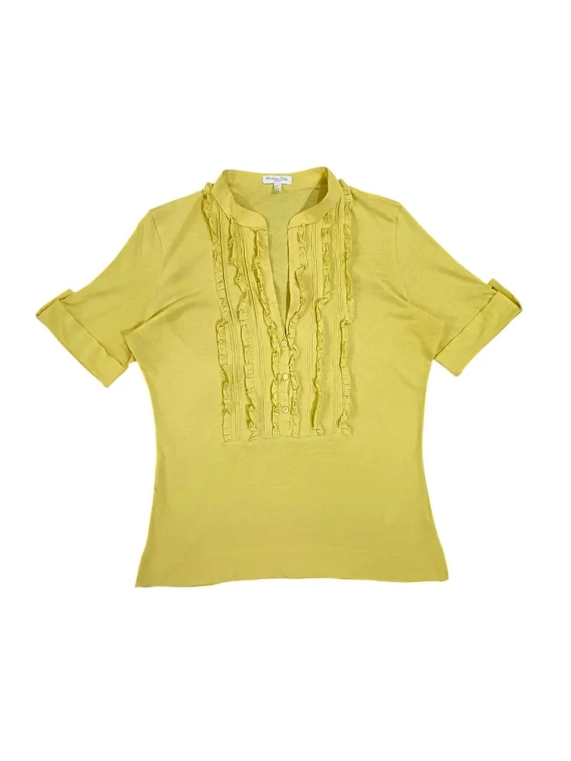 Massimo Dutti Ruffle Shirt Blouse Women's photo 1