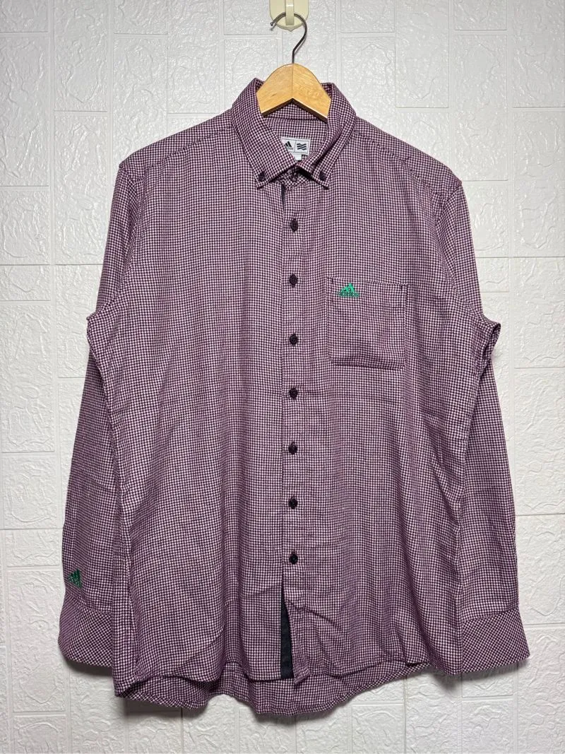 kemeja flanel adidas L/kemeja sport/kemeja branded/kemeja ca photo 1