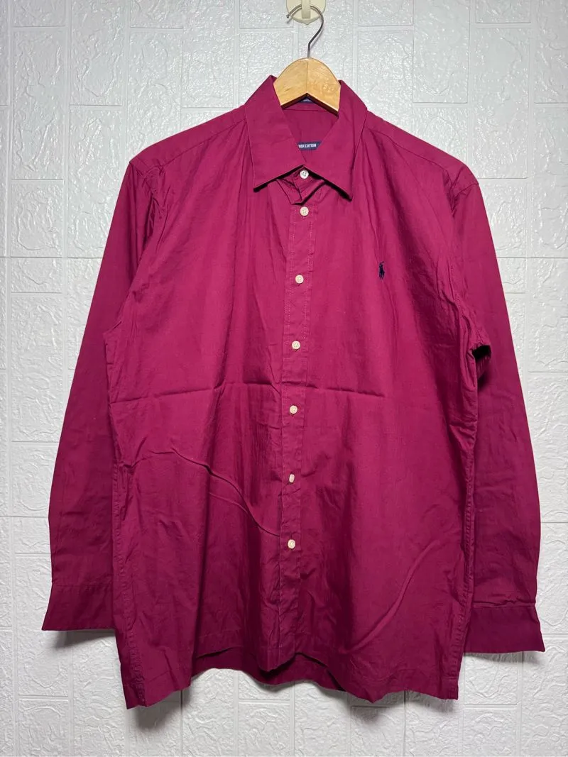 kemeja polo ralph lauren xl/kemeja casual/kemeja thrift/seco photo 1