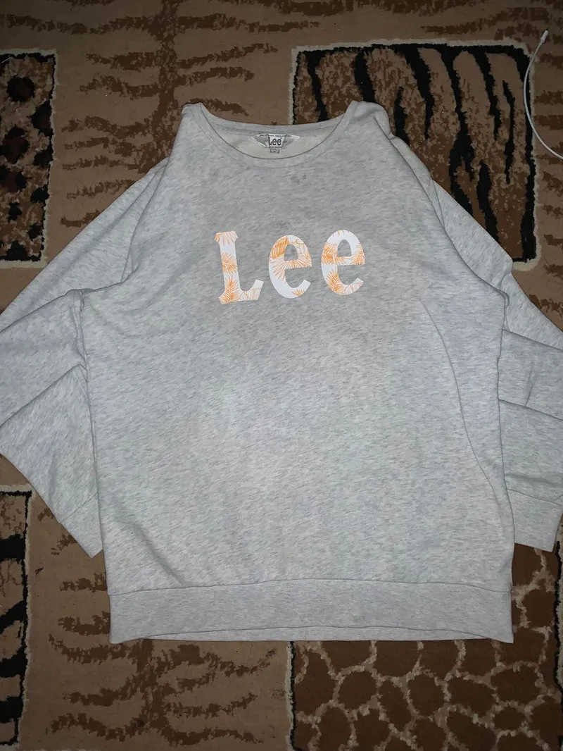 Lee Casual Sweater Pria silver photo 1