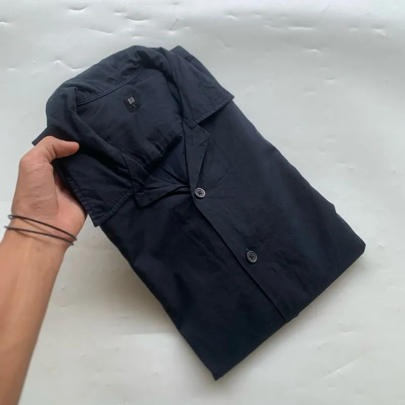 Kemeja Uniqlo Open Collar photo 1