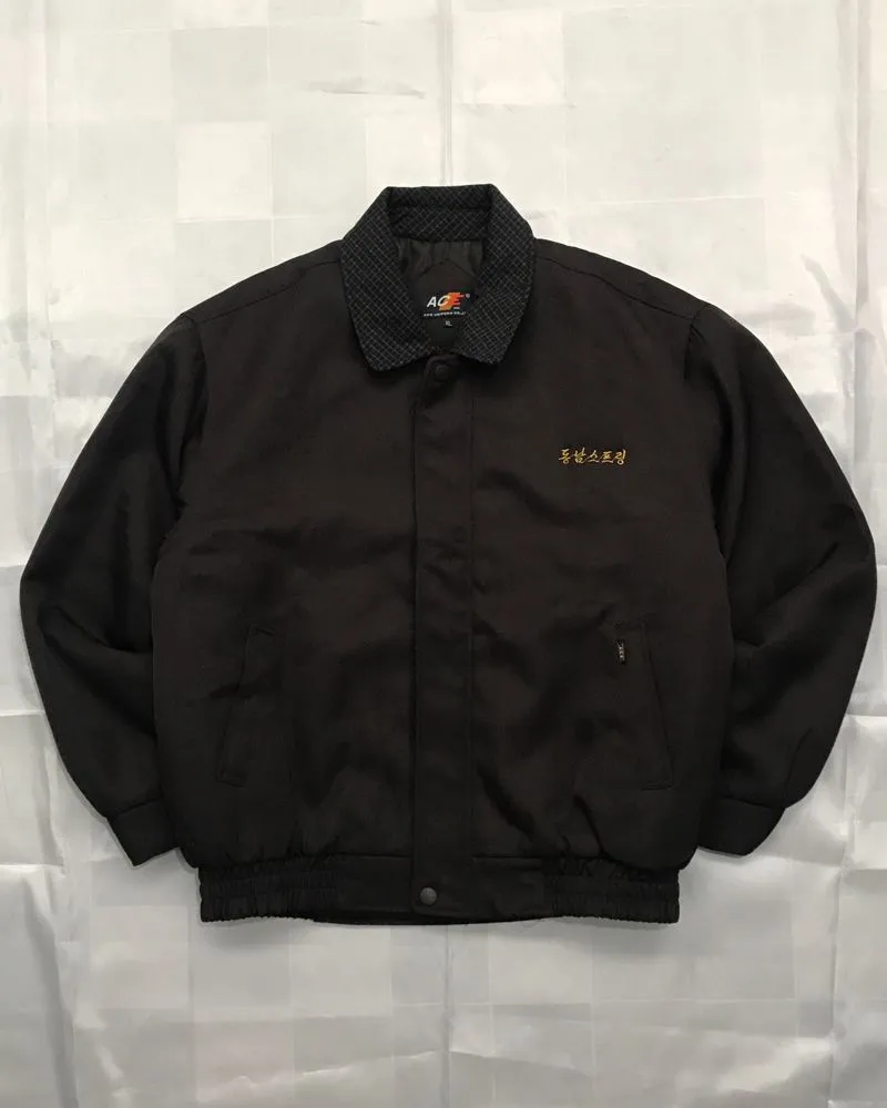 Vintage Dark Brown Casual Work Jacket XL Boxy - 68x62 photo 1