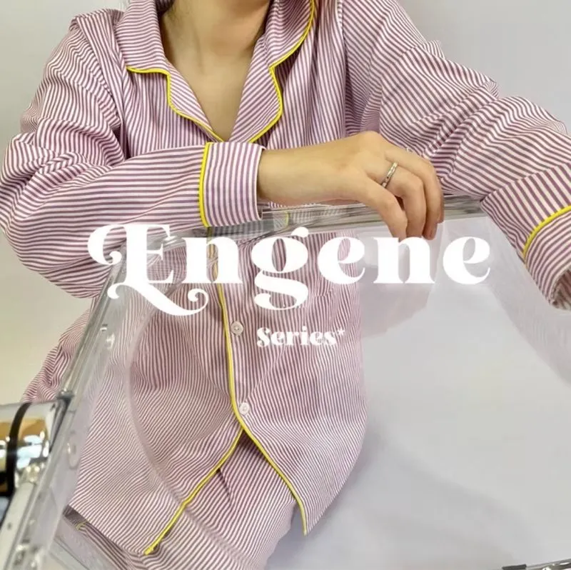 Piyama pink stripes photo 1