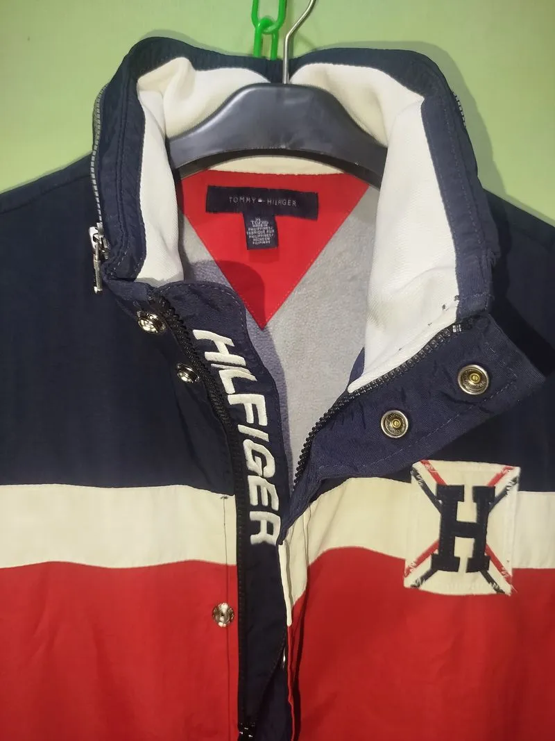 JAKET TOMMY HILFIGER CANVAS HIDDEN HOODIE  photo 1