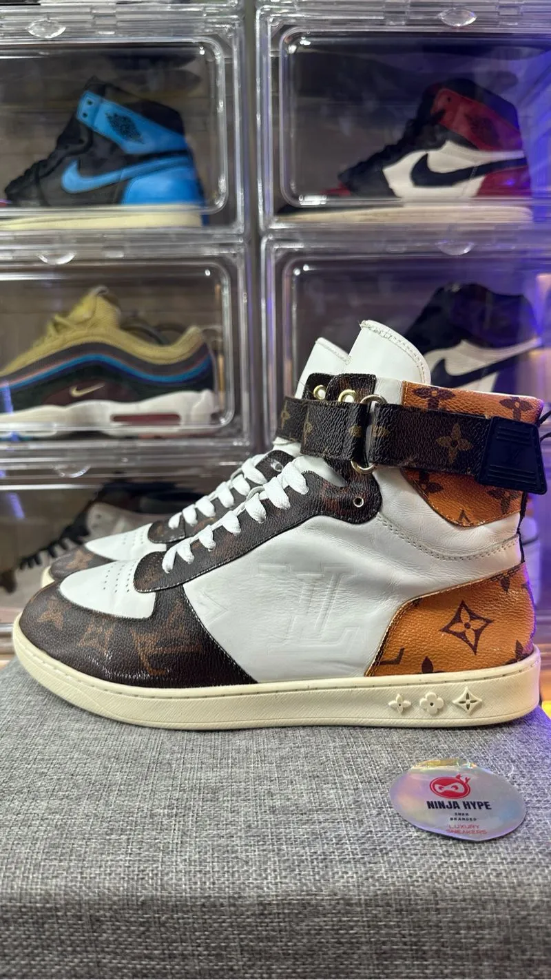 LOUIS VUITTON BOOM BOX HIGH TOP SNEAKERS MONOGRAM , LOUIS VU photo 1