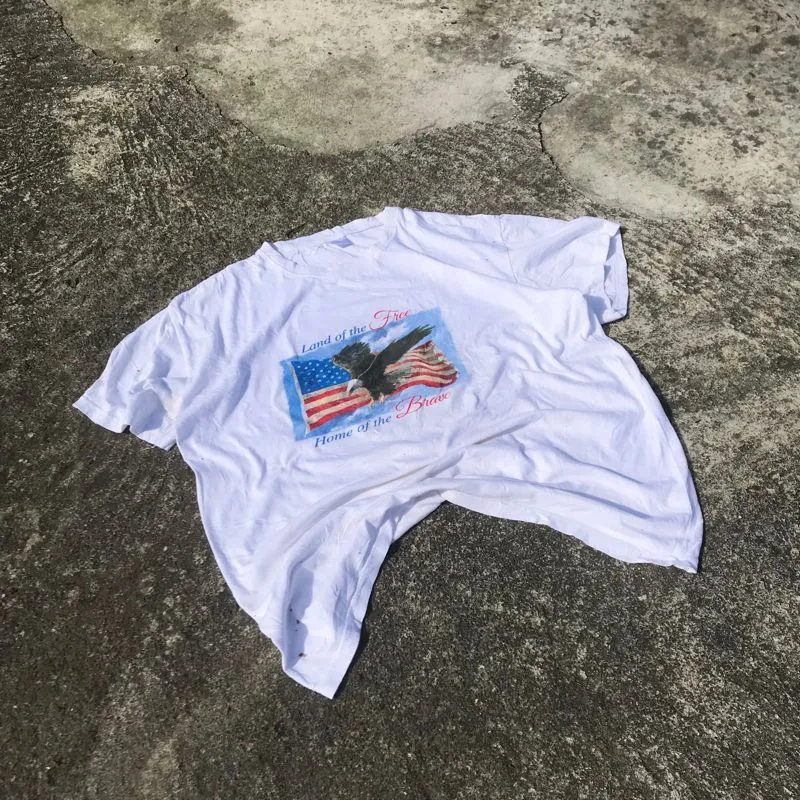 tshrit america boxy fit   photo 1