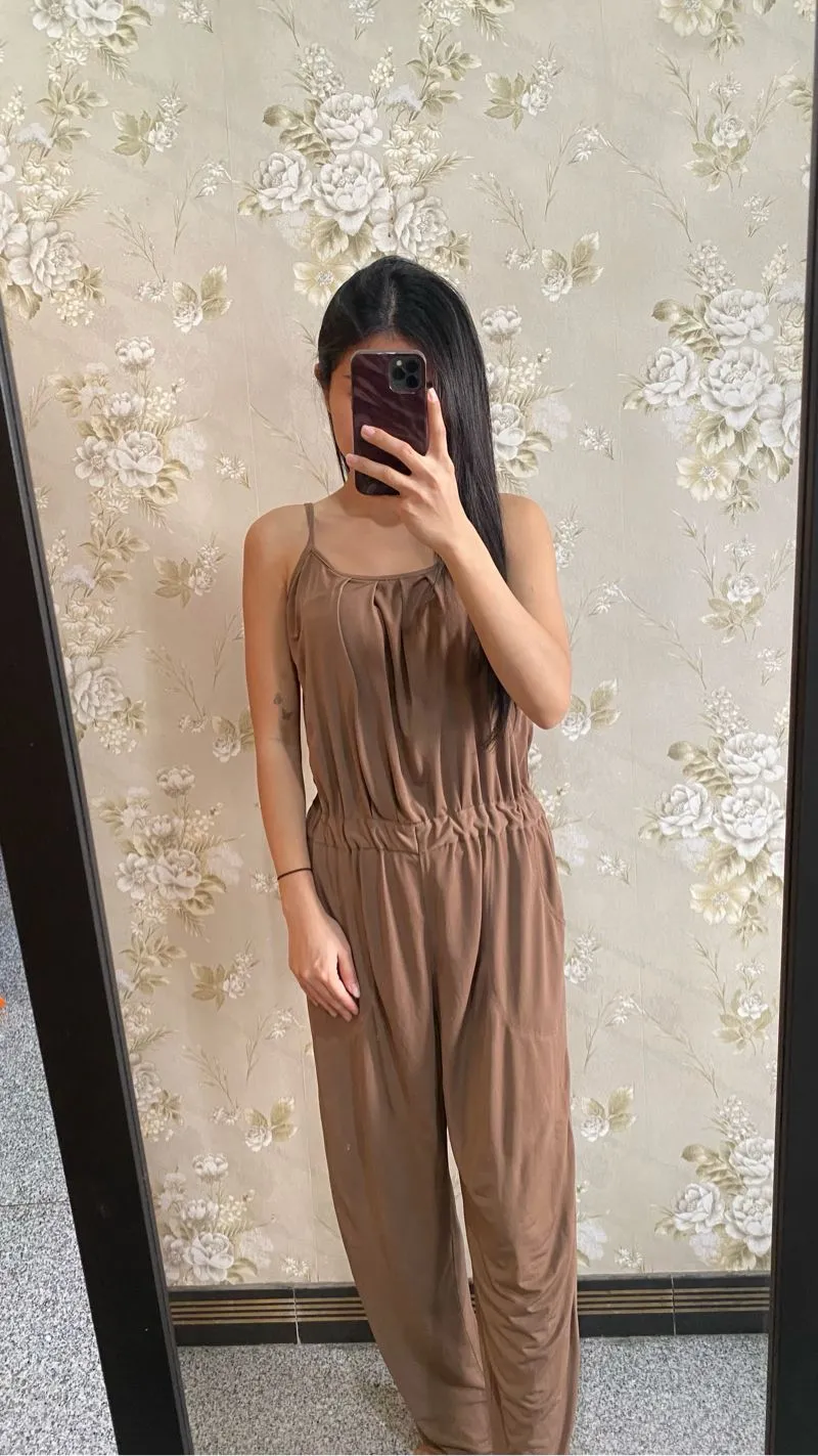 Jumpsuit coklat photo 1