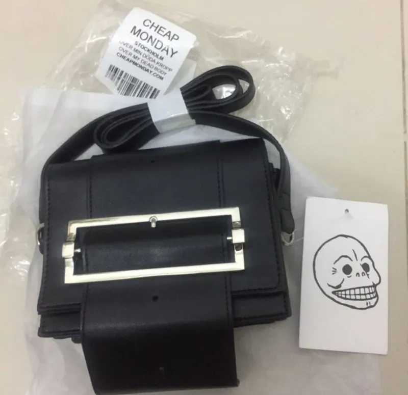 Y2K Messenger bags & Satchel Wanita black photo 1