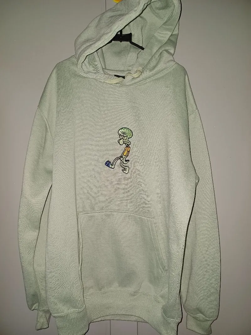 Hoodie squidward Mint photo 1