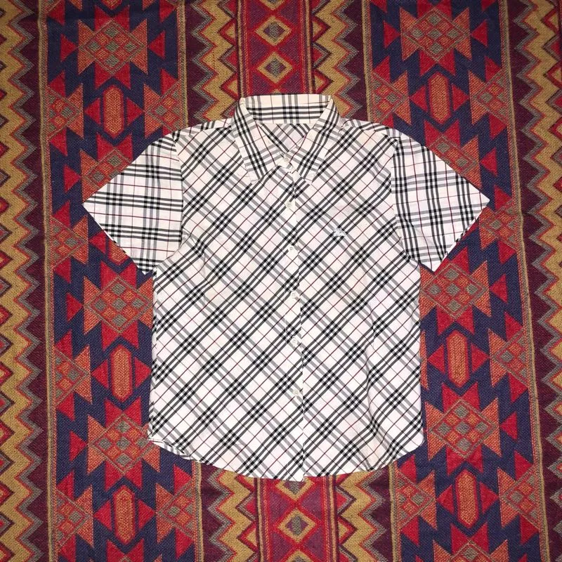 Kemeja burberry novacheck photo 1