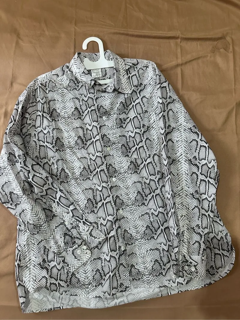 EYTYS x H&M Snakeskin Shirt photo 1