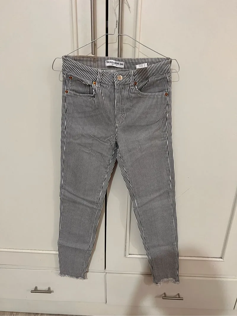 Pull & Bear jeans stripe photo 1