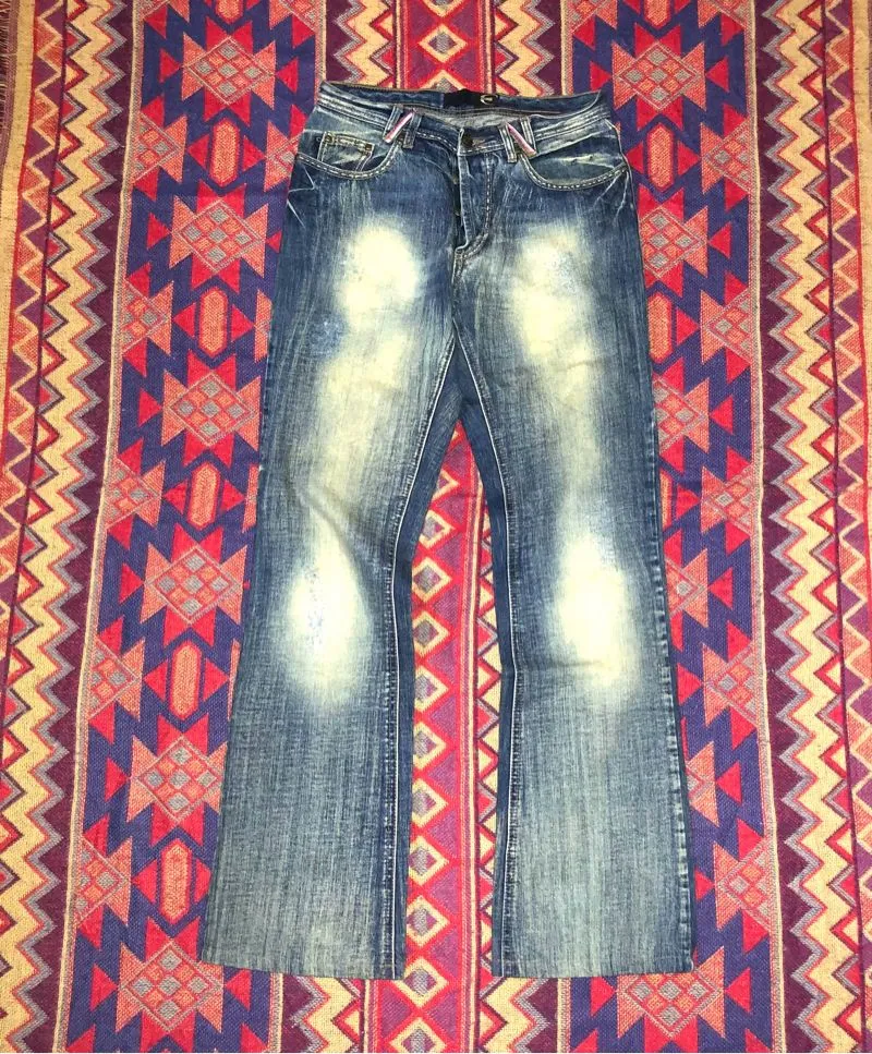 Y2k Just cavali flare jeans photo 1