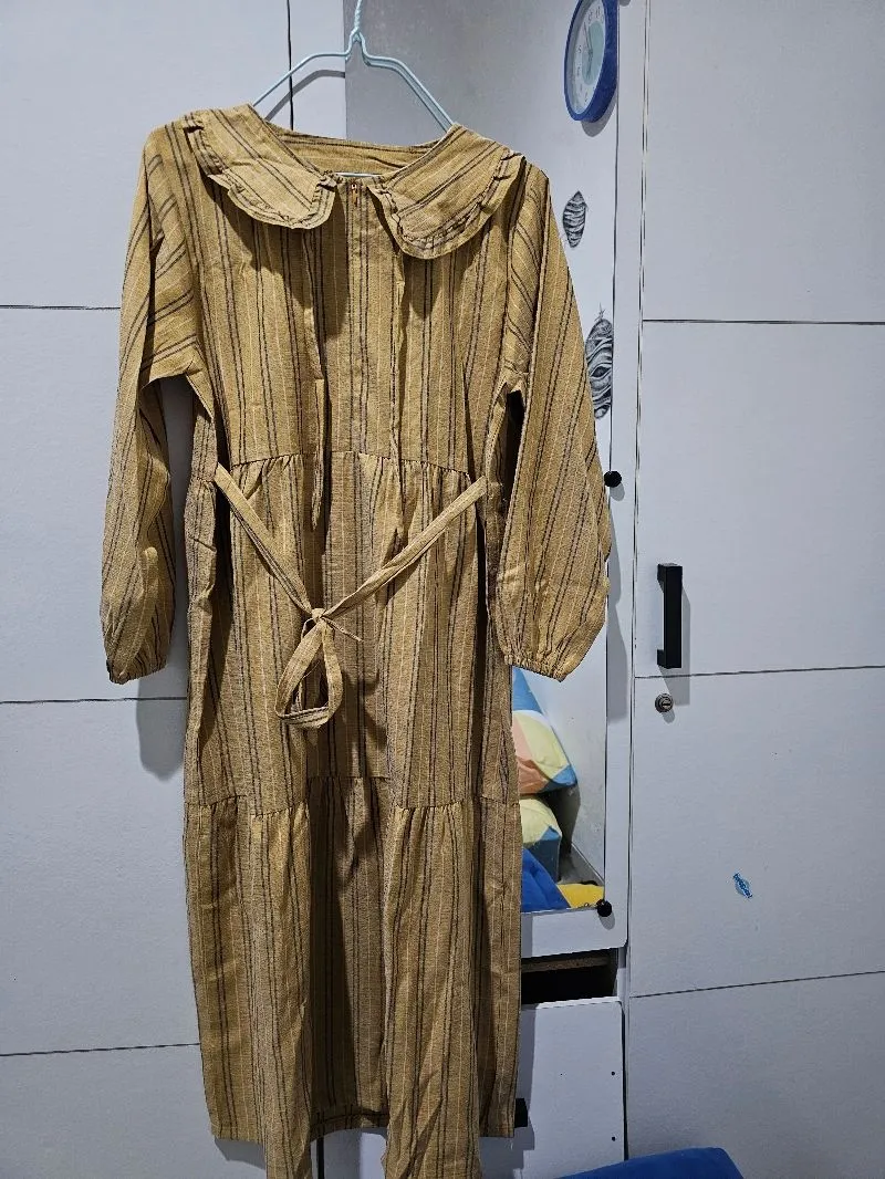 Mididress garis-garis photo 1