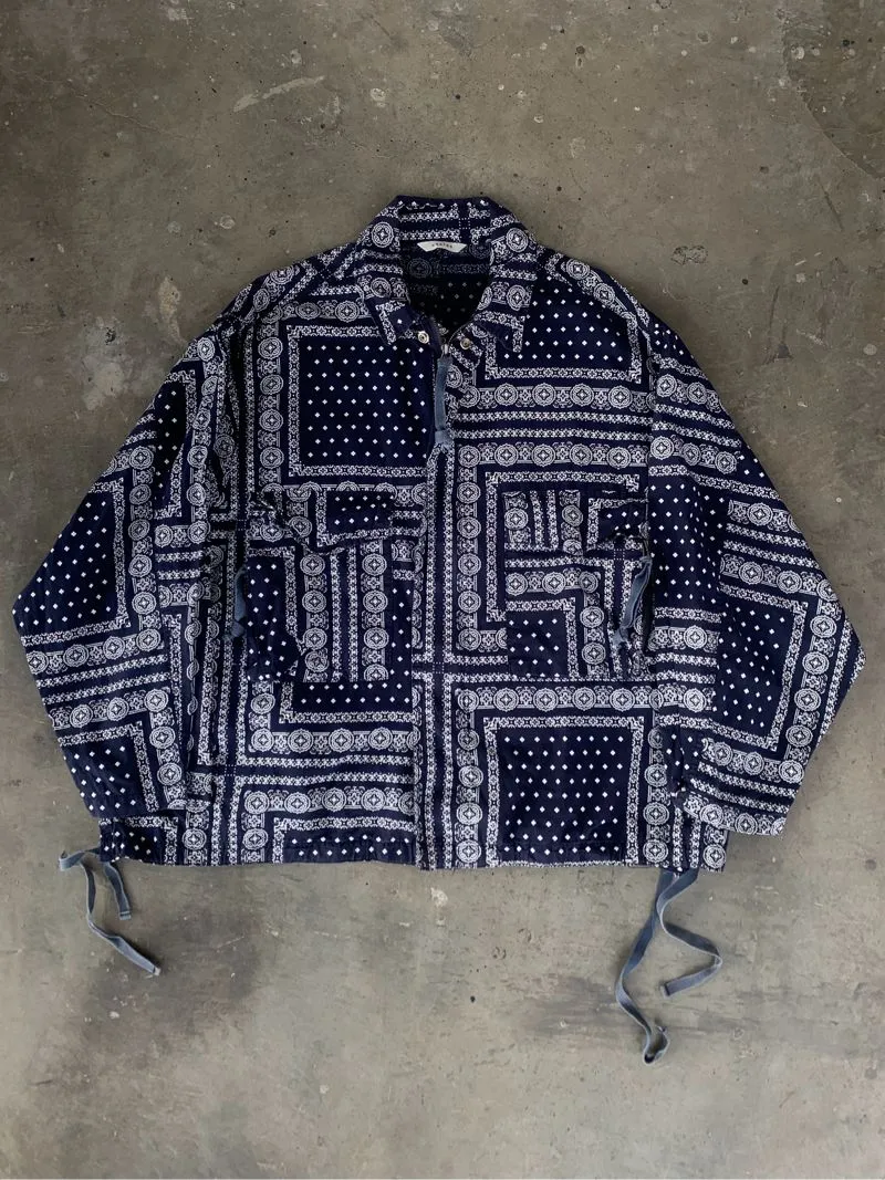 costes pattern bandana outer jacket oversize photo 1