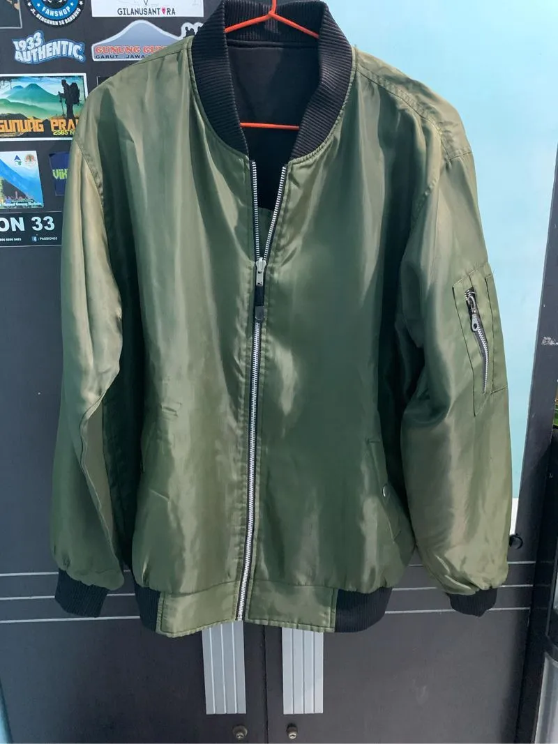 Jaket Bomber Army photo 1