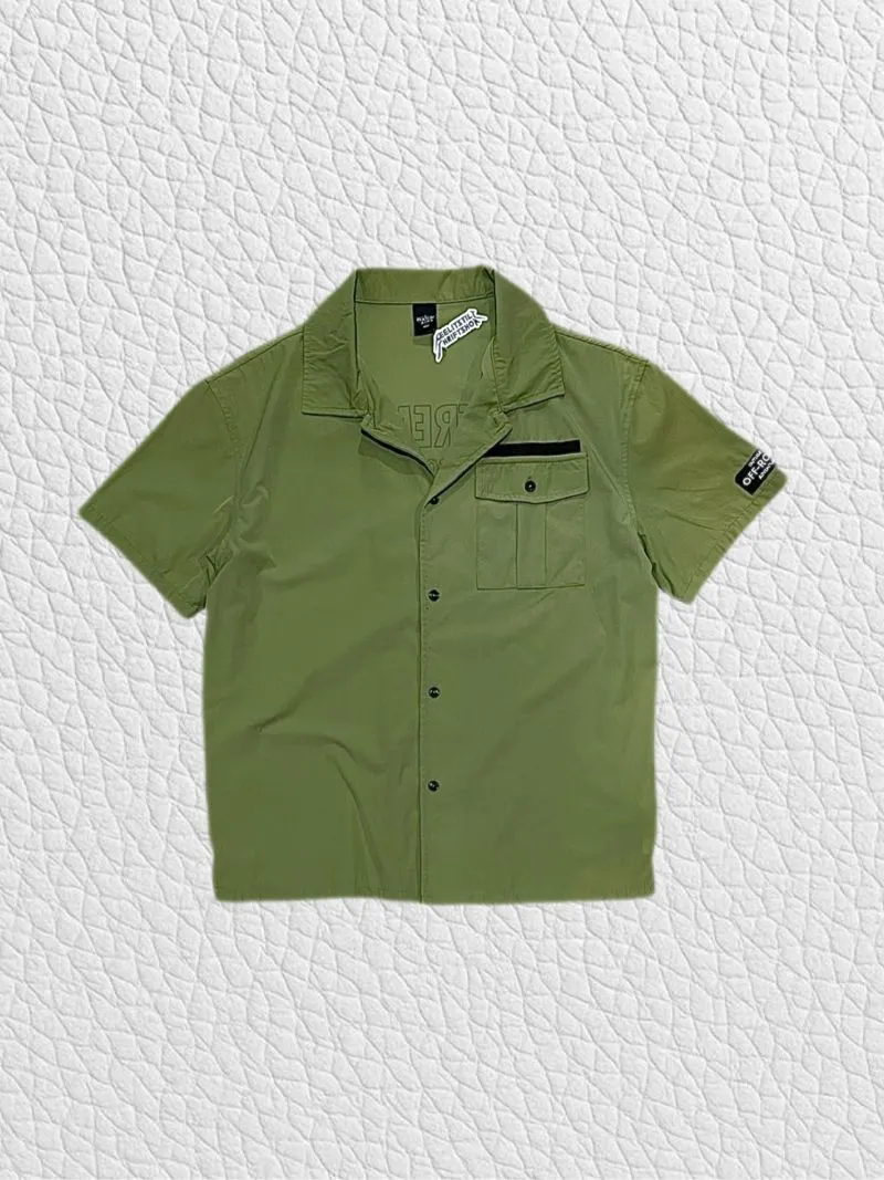 Japanese brand Grunge Indie Casual shirt Pria tan photo 1
