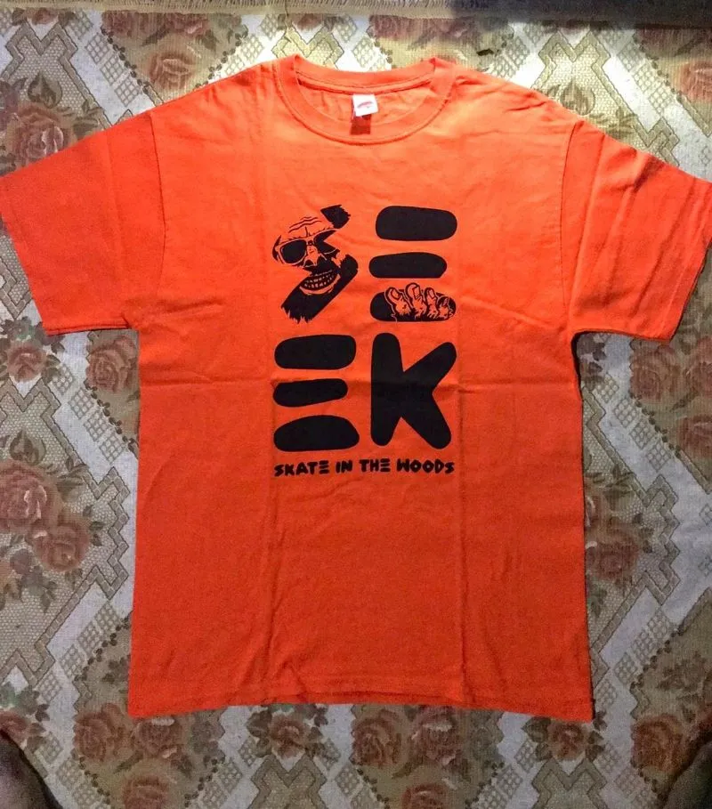 Seek graphic tee hanes tag orange photo 1