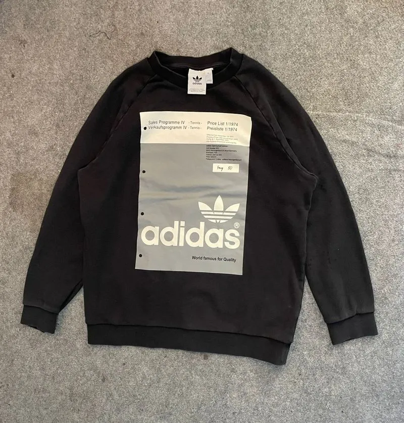 CREWNECK ADIDAS MODERN TAG TRIFOIL SIZE XL photo 1