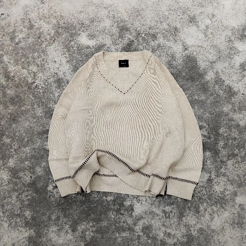 Knitwear V neck oversize Plan Z photo 1