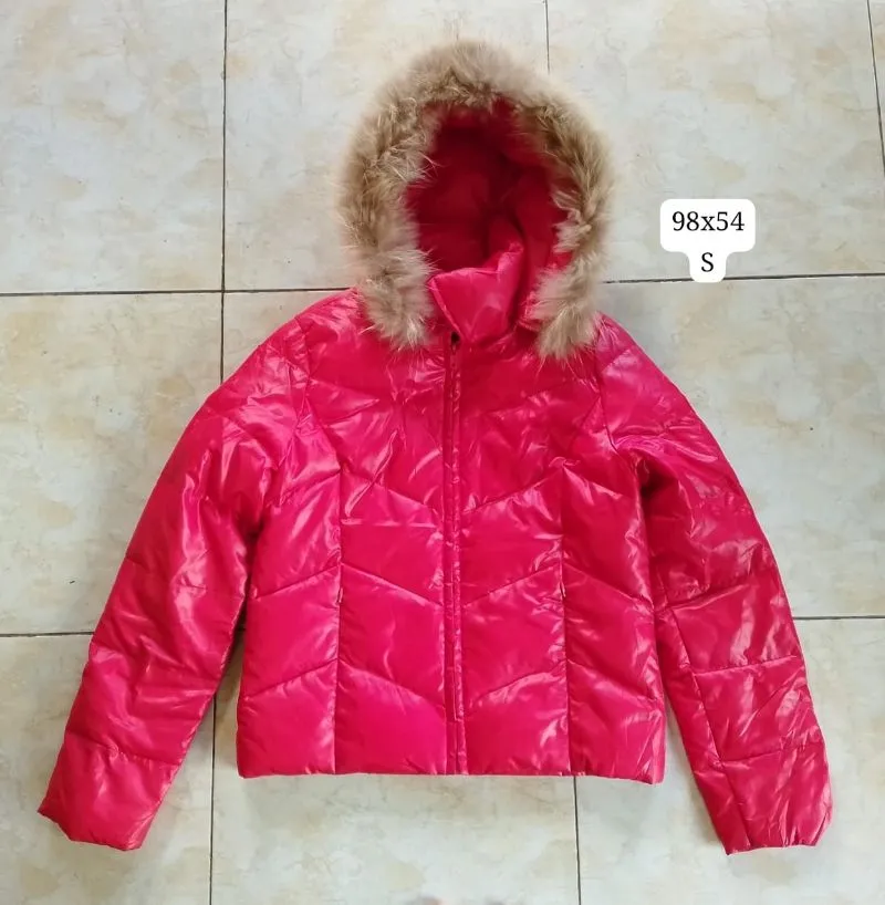 Puffer jacket outdoors  photo 1