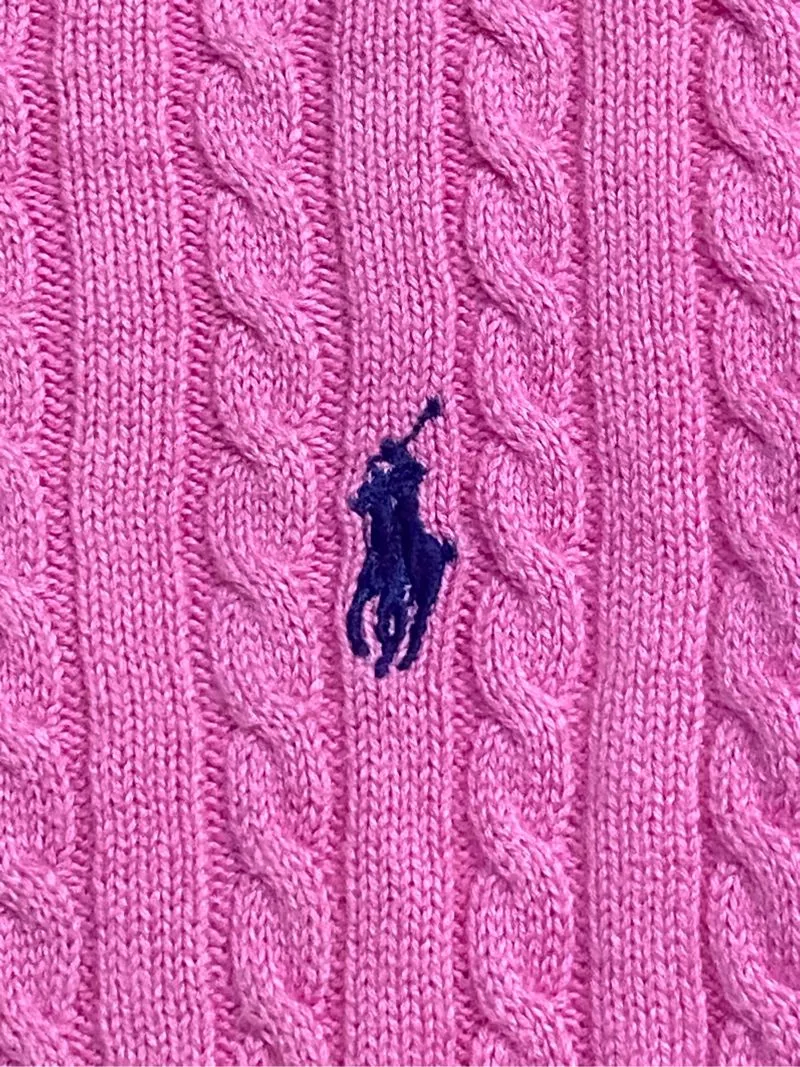 Pink Polo Ralph Lauren Women's Jumper Sale Cardigan Polo
