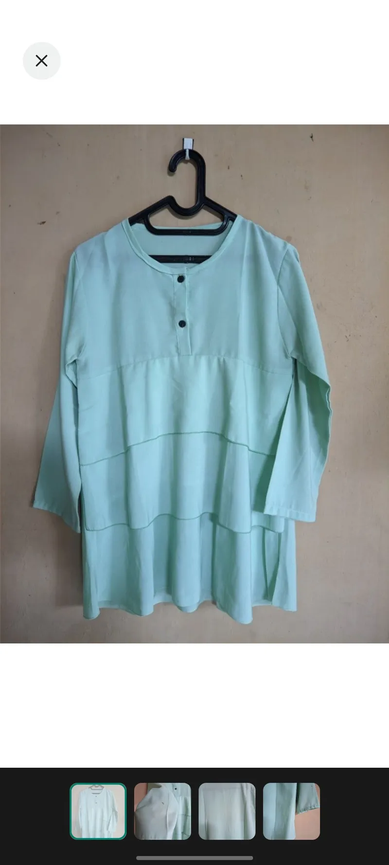 Casual Muslim Baju muslim Wanita green photo 1