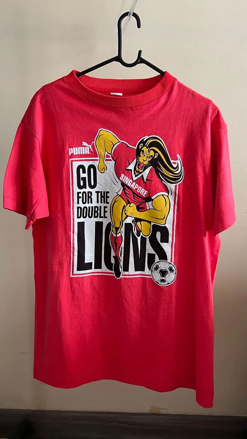 Puma Vintage Streetwear T-shirt Pria red photo 1