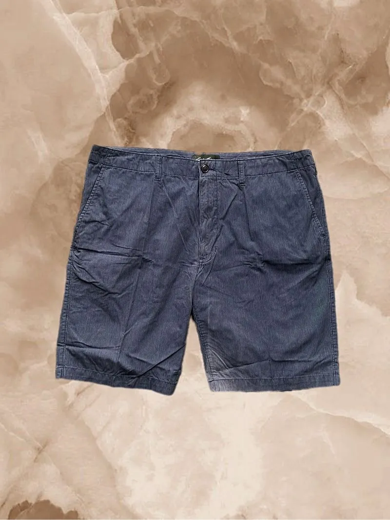 EddieBauer Stripe Charcoal Chino Easy Shorts photo 1