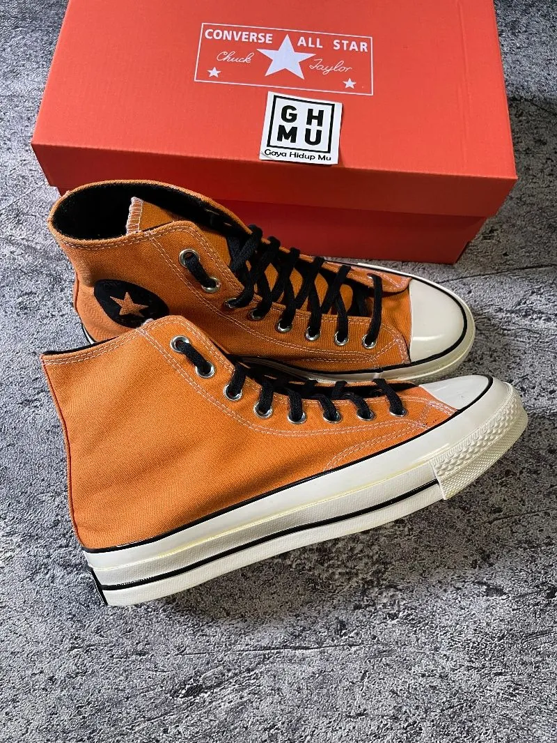 Converse 70s Hi Orange Preloved