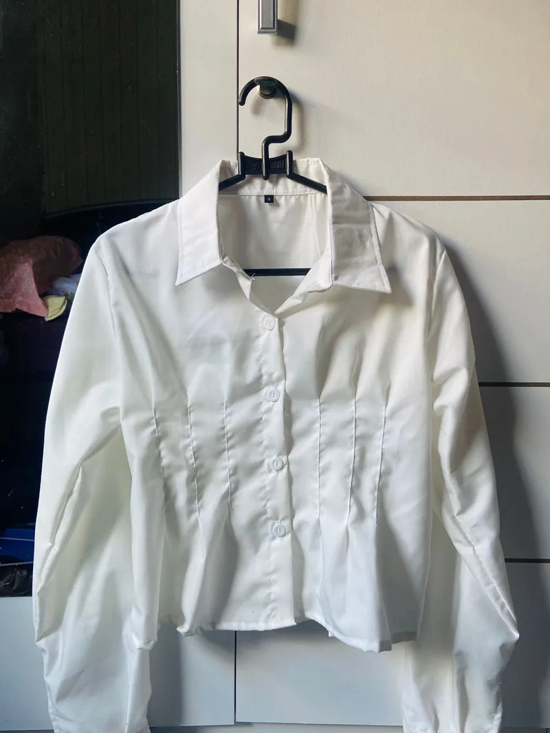 Coquette Shirt Wanita white photo 1