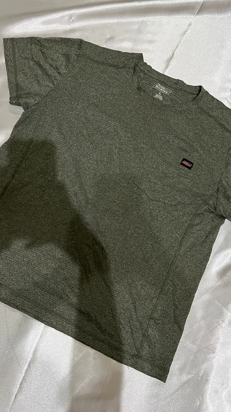 Dickies Streetwear Biker T-shirt Pria green photo 1